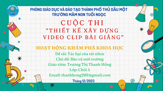 [KPKH: TÁC HẠI CỦA TÚI NILON