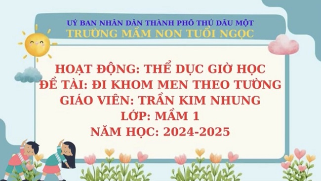 TDGH: ĐI KHOM MEN THEO TƯỜNG