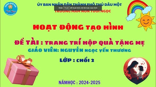TH LÀM THIỆP TẶNG MẸ 20.10