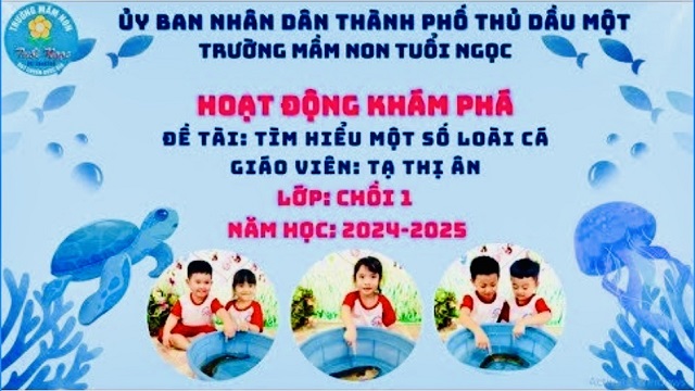 HĐKP "TÌM MỘT SỐ LOÀI CÁ"
