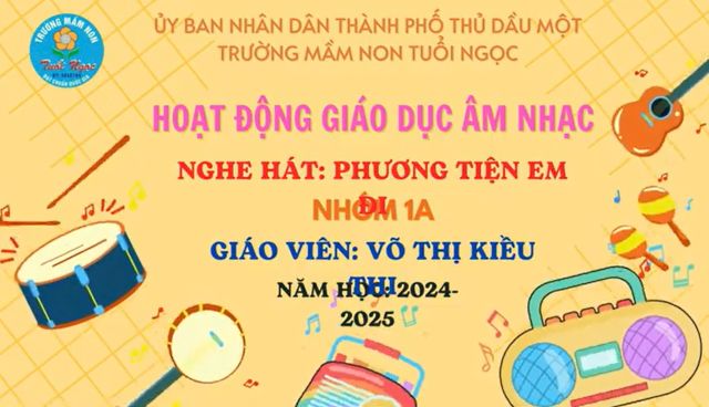 GDAN: NGHE HÁT "PHƯƠNG TIỆN EM ĐI"