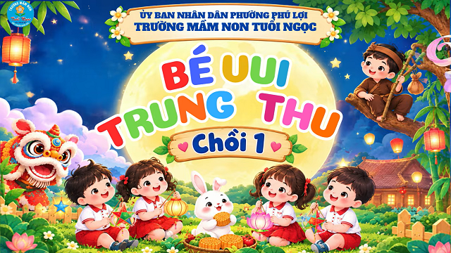 TH: BÉ LÀM LỒNG ĐÈN TRUNG THU -CHỒI 1